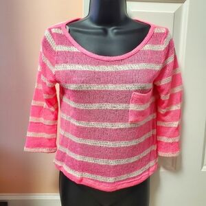 Aqua Fun Summer Top NWOT